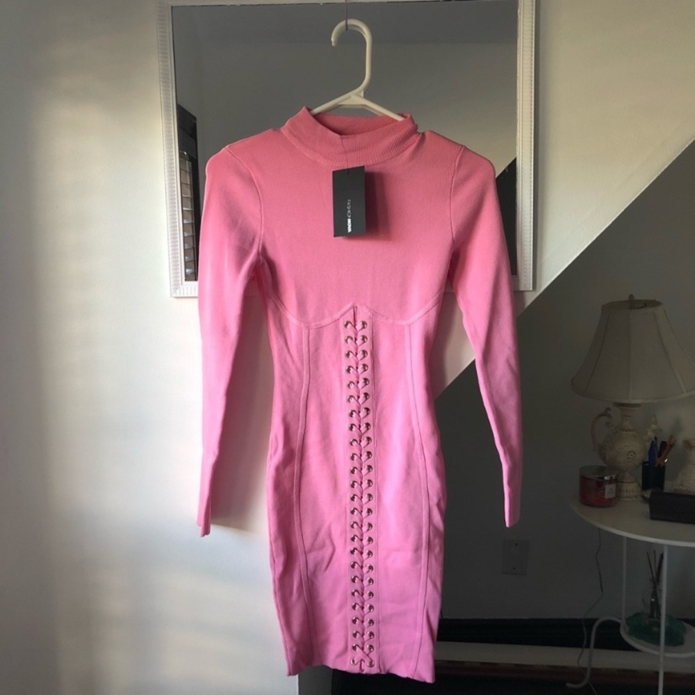 Fashion Nova setting the tone mini dress